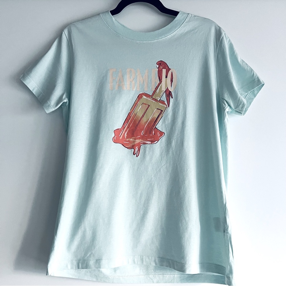 FARM Rio Brazil Popsicle T-shirt Size P = Small NWT - Picture 6 of 12